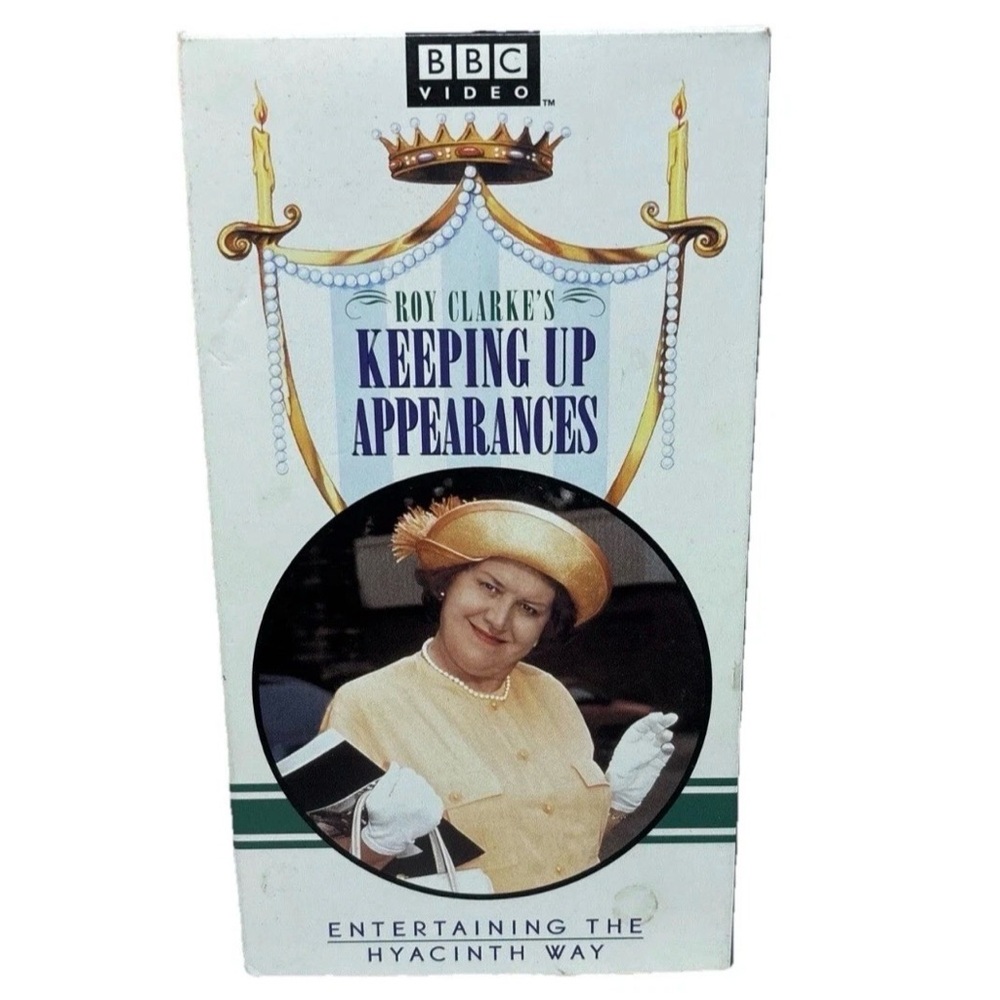 Keeping Up Appearances Entertaining Hyacinth Way VHS BBC Patricia Routledge